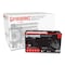 Gloveworks By Ammex Disposable Gloves, Industrial Grade, 5 mil Palm, Nitrile, Powder-Free, L, 1000 PK, Black GPNB46100 - alternate 4